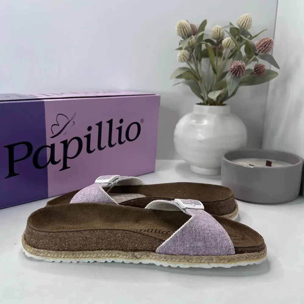 Papillio by Birkenstock Madrid PAP Sandals Beach Purple Women 5/EU 36 NWB Narrow